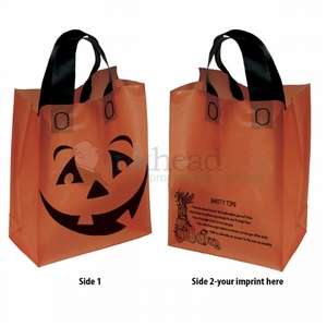 Frosted Orange Pumpkin Shopper Bag