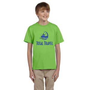 Custom Promotional Gildan Youth Ultra Cotton Tee - Dark/Color