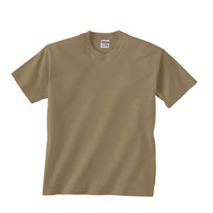 Gildan Youth Ultra Cotton Tee - Dark/Color Prairie Dust
