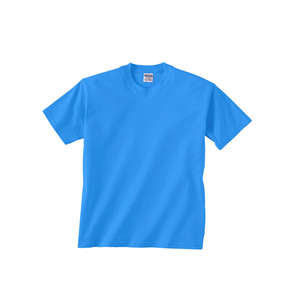 Gildan Youth Ultra Cotton Tee - Dark/Color Blue, Carolina