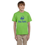 Customized Apparel - Gildan Youth Ultra Cotton Tee - Dark/Color
