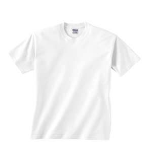 Gildan Youth Ultra Cotton Tee - White/Neutral White