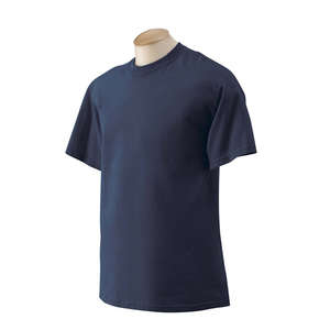 Gildan Ultra Cotton Tee - Dark/Color Blue, Heathered Navy