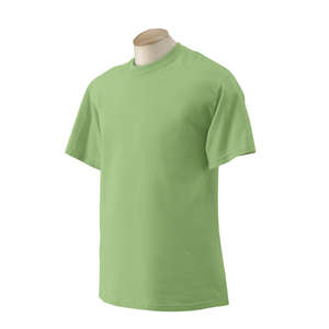 Gildan Ultra Cotton Tee - Dark/Color Pistachio