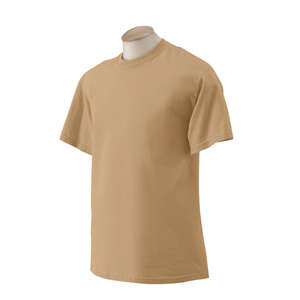 Gildan Ultra Cotton Tee - Dark/Color Tan