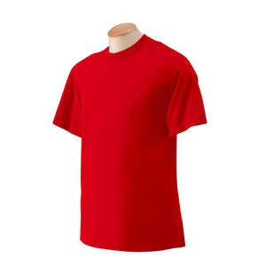 Gildan Ultra Cotton Tee - Dark/Color Red, Cherry
