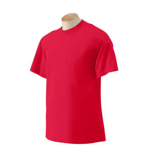 Gildan Ultra Cotton Tee - Dark/Color Red