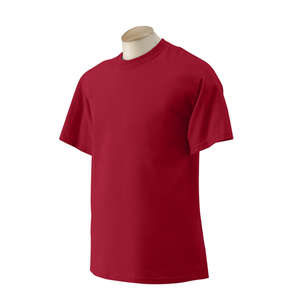 Gildan Ultra Cotton Tee - Dark/Color Red, Cardinal