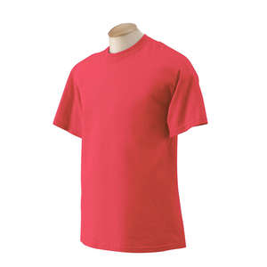Gildan Ultra Cotton Tee - Dark/Color Red, Paprika
