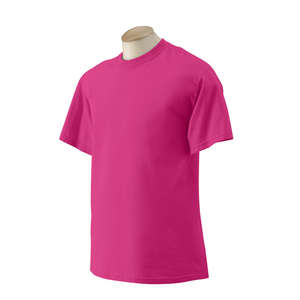Gildan Ultra Cotton Tee - Dark/Color Heliconia