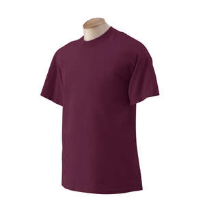 Gildan Ultra Cotton Tee - Dark/Color Maroon