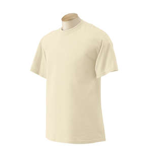 Gildan Ultra Cotton Tee - White/Neutral Natural
