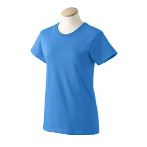 Gildan Women's Ultra Cotton Tee - Dark/Color Iris