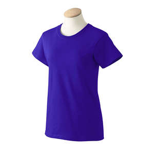 Gildan Women's Ultra Cotton Tee - Dark/Color Purple