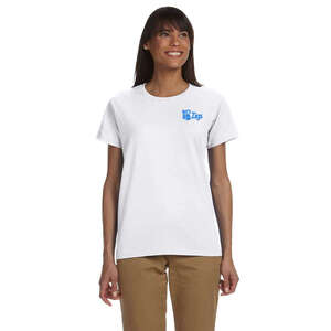 Custom Promotional Gildan Womens Ultra Cotton Tee - White/Neutral