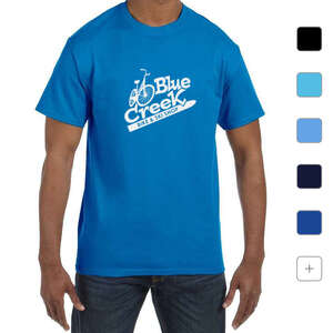 Custom Promotional Hanes Authentic Tagless Tee - Dark/Color