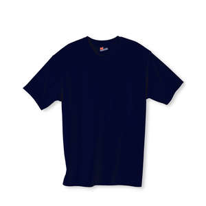 Hanes Authentic Tagless Tee - Dark/Color Blue, Navy