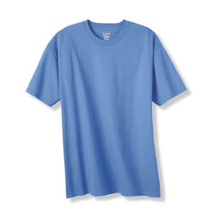 Hanes Authentic Tagless Tee - Dark/Color Blue, Carolina