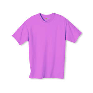 Hanes Authentic Tagless Tee - Dark/Color Pink