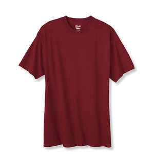 Hanes Authentic Tagless Tee - Dark/Color Red, Cardinal
