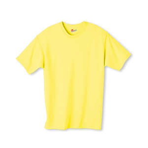 Hanes Authentic Tagless Tee - Dark/Color Yellow