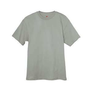 Hanes Authentic Tagless Tee - Dark/Color Green, Stonewashed