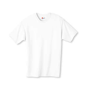 Hanes Authentic Tagless Tee - White/Neutral White