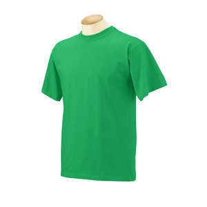 Fruit of the Loom 100% Heavyweight Lofteez Tee - Dark/Color Green, Kelly