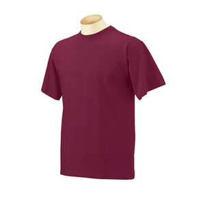 Fruit of the Loom 100% Heavyweight Lofteez Tee - Dark/Color Burgundy