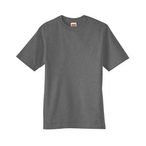 Anvil Youth Basic Cotton Tee - Dark/Color Charcoal