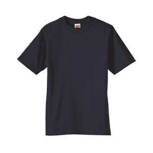 Anvil Youth Basic Cotton Tee - Dark/Color Blue, Navy