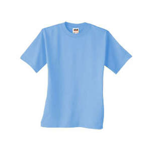Anvil Youth Basic Cotton Tee - Dark/Color Blue, Carolina