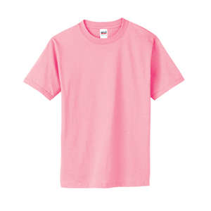 Anvil Youth Basic Cotton Tee - Dark/Color Pink, Charity