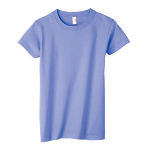 Anvil Womens Basic Cotton Tee - Dark/Color Violet