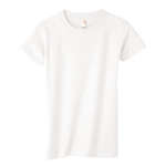 Custom Ladies T-Shirts - Anvil Womens Basic Cotton Tee - White/Neutral