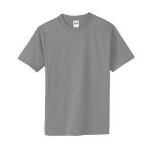 Anvil Basic Cotton Tee - Dark/Color Gray, Storm