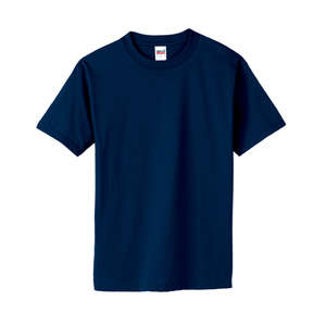 Anvil Basic Cotton Tee - Dark/Color Blue, Navy