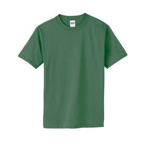 Anvil Basic Cotton Tee - Dark/Color Green, Aloe