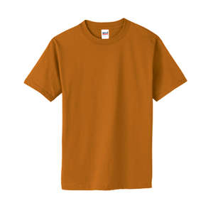 Anvil Basic Cotton Tee - Dark/Color Orange, Texas