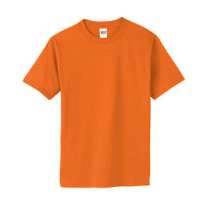Anvil Basic Cotton Tee - Dark/Color Orange