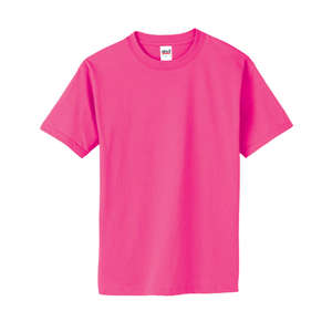 Anvil Basic Cotton Tee - Dark/Color Pink, Hot