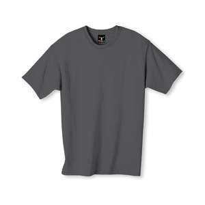 Hanes Beefy-T - Dark/Color Gray, Smoke