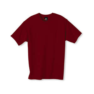 Hanes Beefy-T - Dark/Color Maroon
