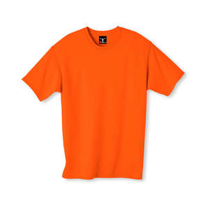 Hanes Beefy-T - Dark/Color Orange