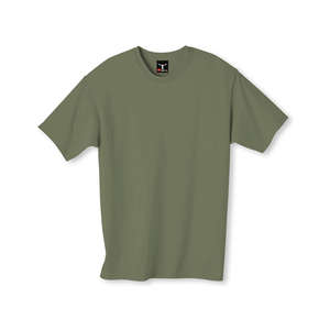 Hanes Beefy-T - Dark/Color Green, Fatigue