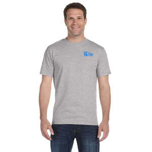 Custom Promotional Hanes Beefy-T - Light/Heather