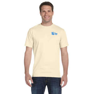 Custom Promotional Hanes Beefy-T - White/Neutral