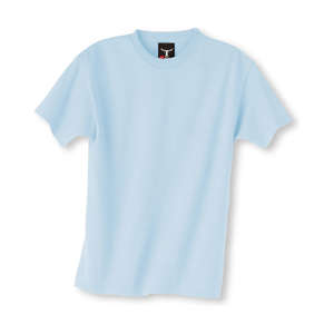 Hanes Youth Beefy-T - Dark/Color Blue, Light
