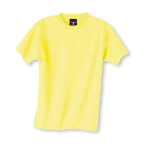 Hanes Youth Beefy-T - Dark/Color Yellow