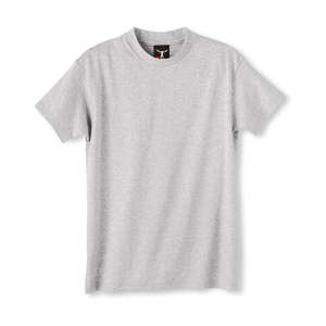 Hanes Youth Beefy-T - Light/Heather Steel, Light